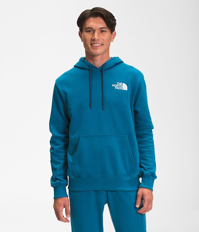 Sudadera Con Capucha The North Face Hombre Azules New Manga Hit 42109OPYB